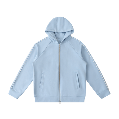 Matching set zip up hoodie (feel like a cloud)