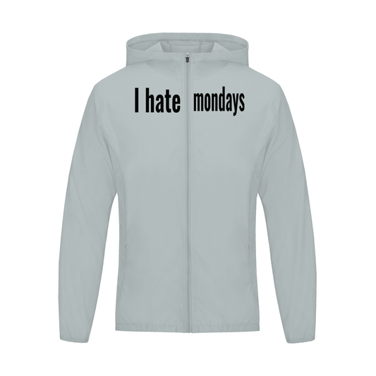I hate Mondays athletic wear zip up hoodie