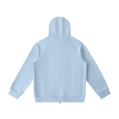Matching set zip up hoodie (feel like a cloud)