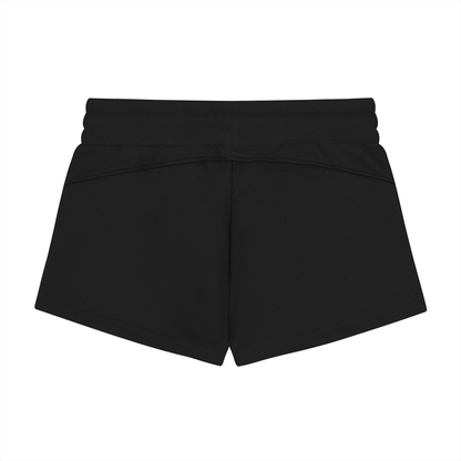 Women's Drawstring shorts engraved text content
